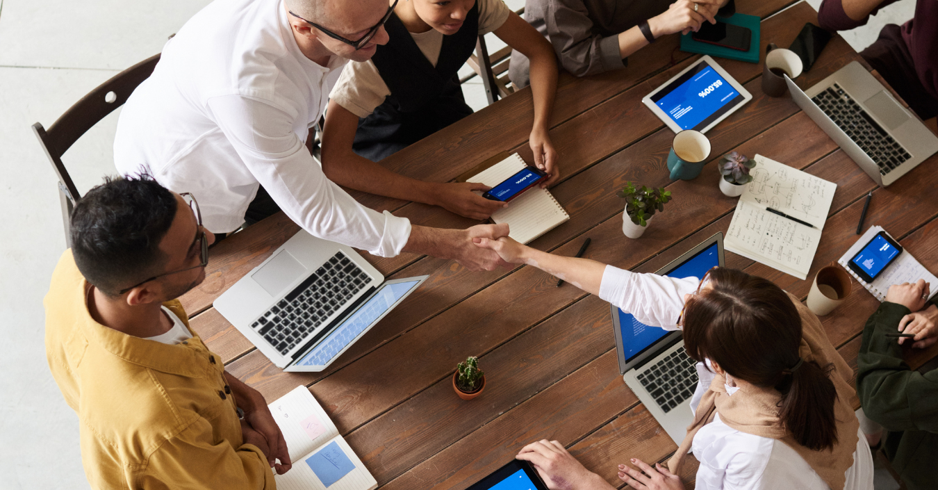 Business Professionals working