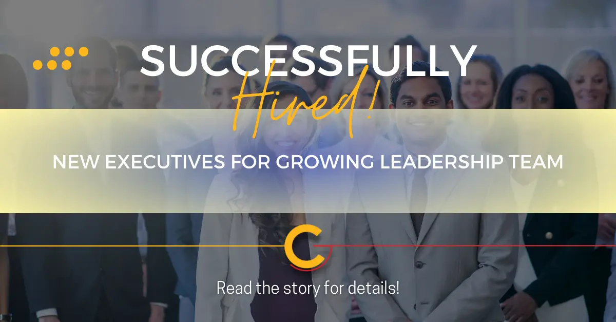 New Executives for Growing Leadership Team